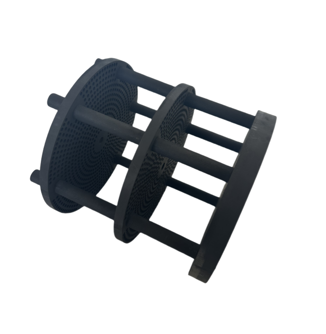 Precision Graphite Product Bell Jar Furnace Graphite Sintering Disc