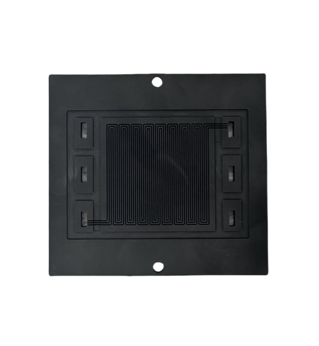 Graphite water-cooled plate
