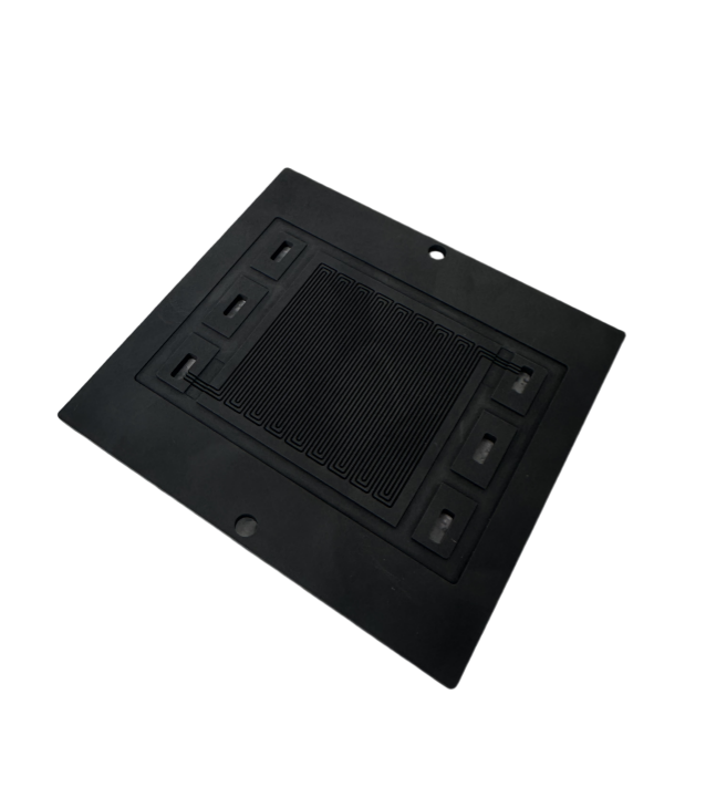 Graphite water-cooled plate