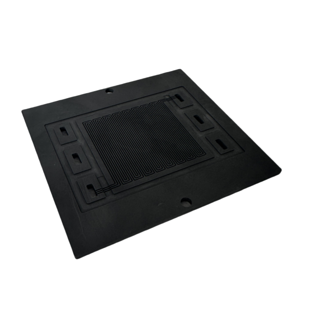 Graphite water-cooled plate